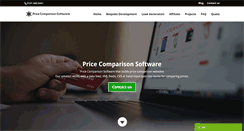 Desktop Screenshot of pricecomparisonsoftware.co.uk